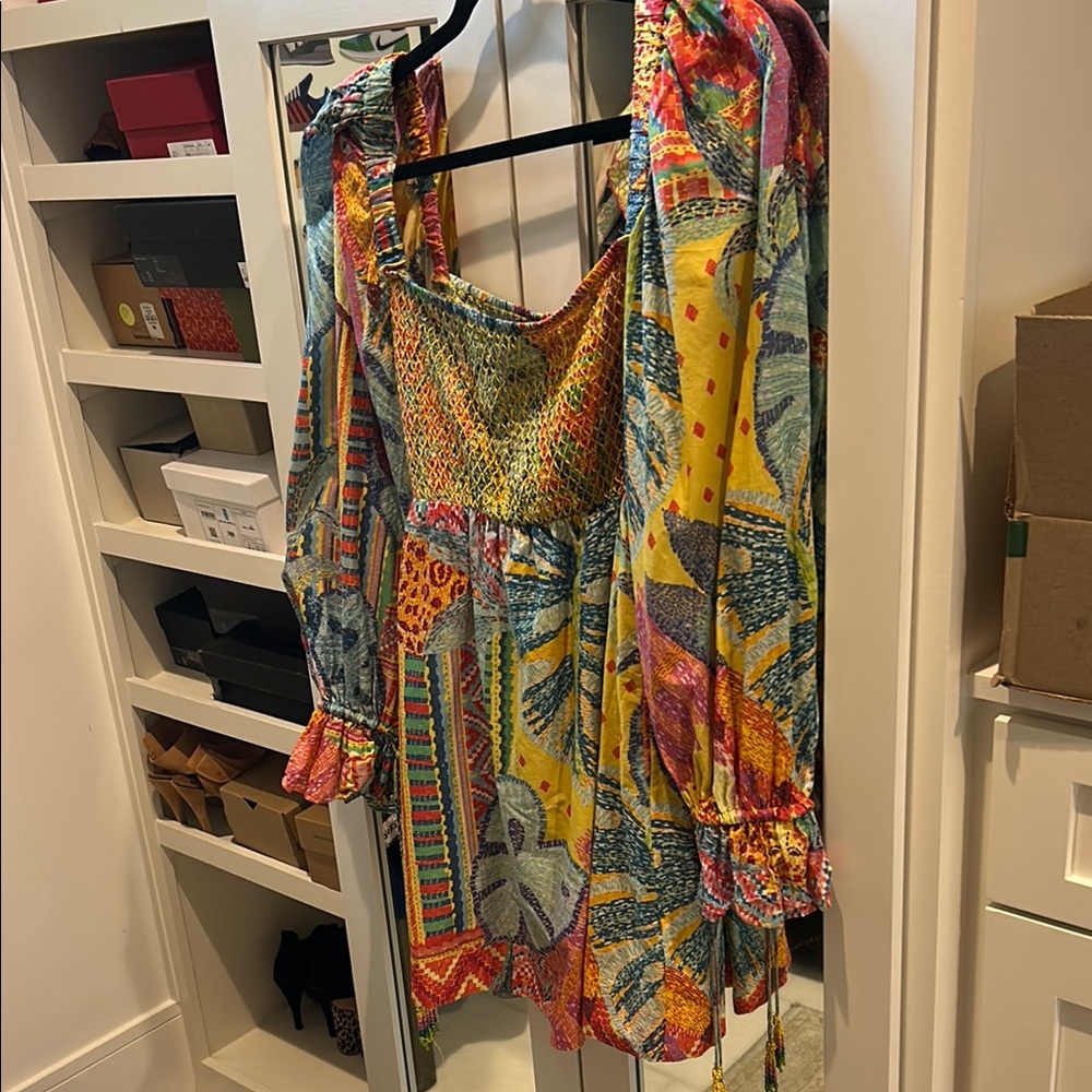FARM Rio Multicolor Patterned Dress